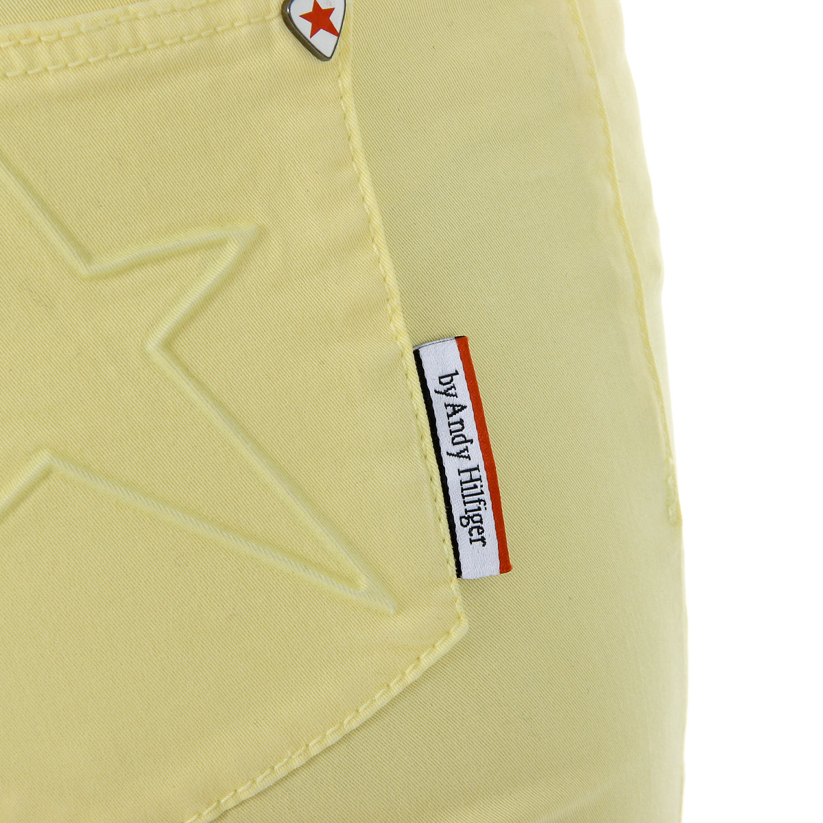 Pantalones Andrew Charles para mujer amarillos CLAIRE