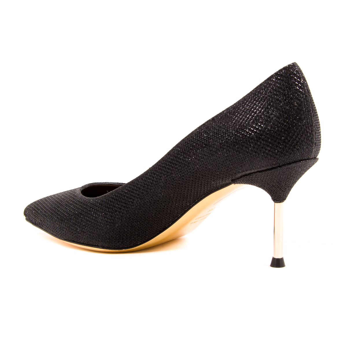 V 1969 Italia Zapatos de salón para mujer negros CRICKET