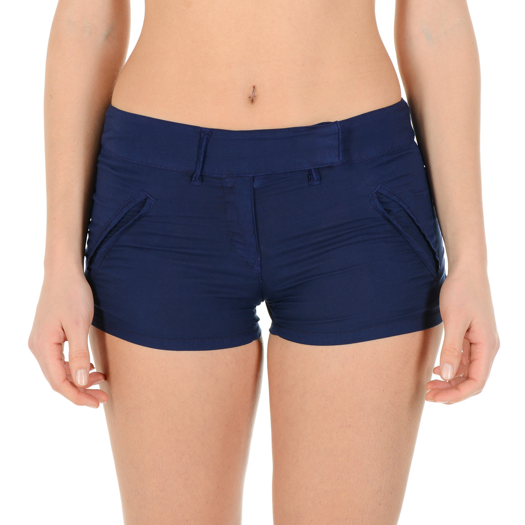 Pantalones cortos azules para mujer Studio La Perla