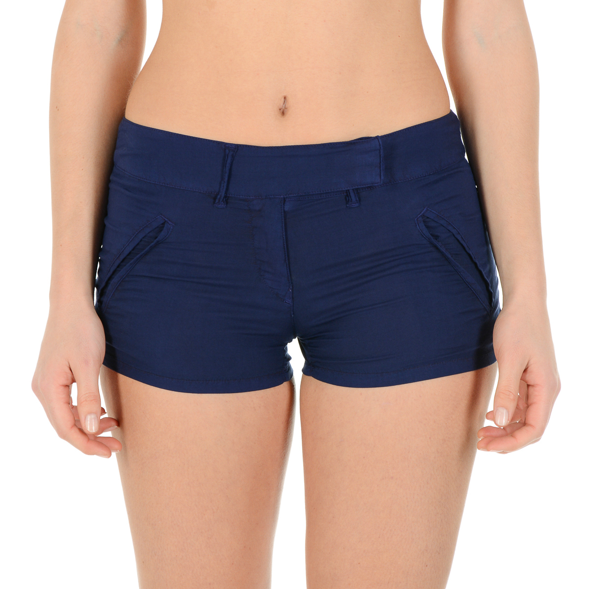 Pantalones cortos azules para mujer Studio La Perla