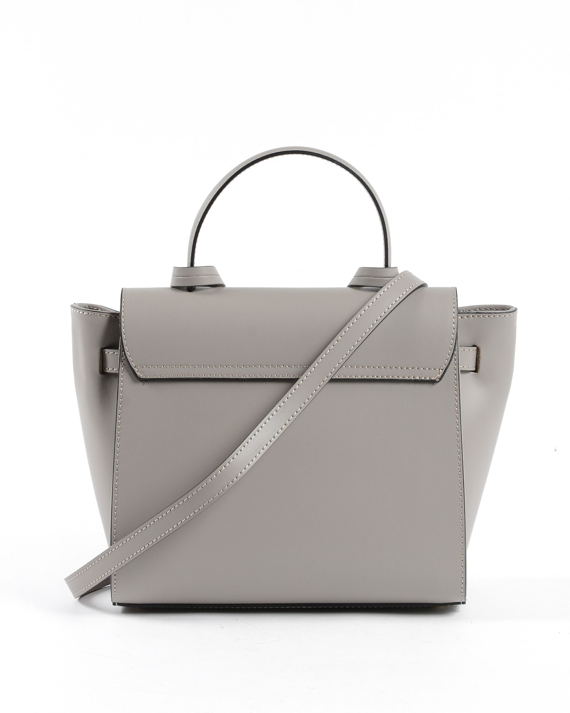 Bolso de mano para mujer V Italia V030-G RUGA TAUPE