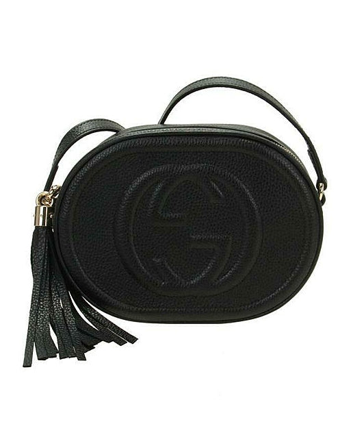 Bolso de hombro con logotipo GG en relieve