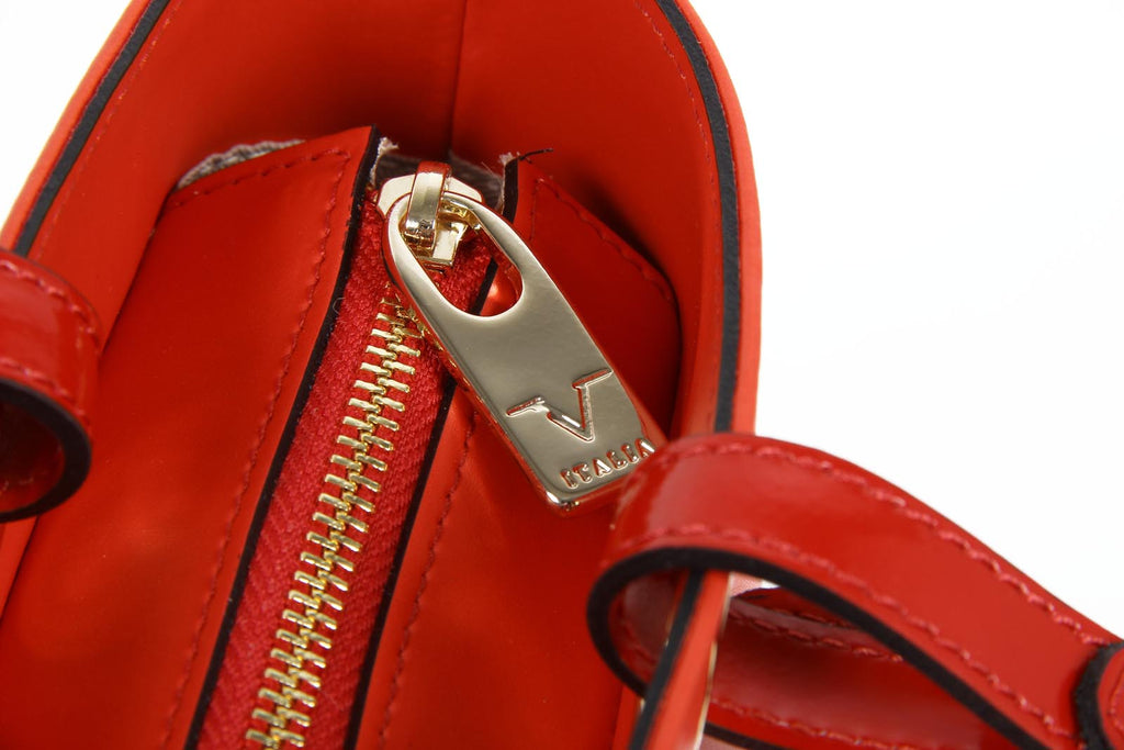 V 1969 Italia Bolso de mujer E252/52 RUGA/SPECCHIO ROSSO/218