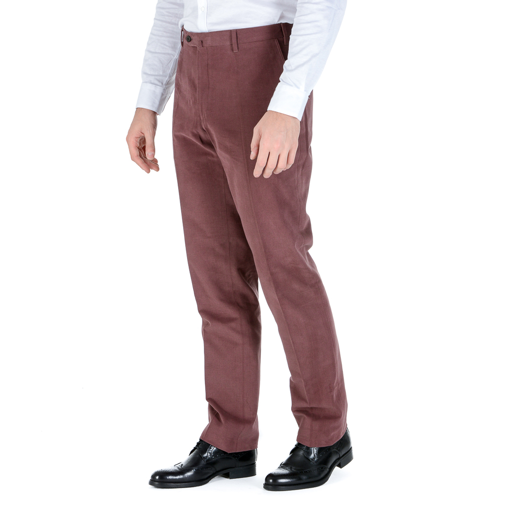 Pantalones Corneliani para hombre Burdeos