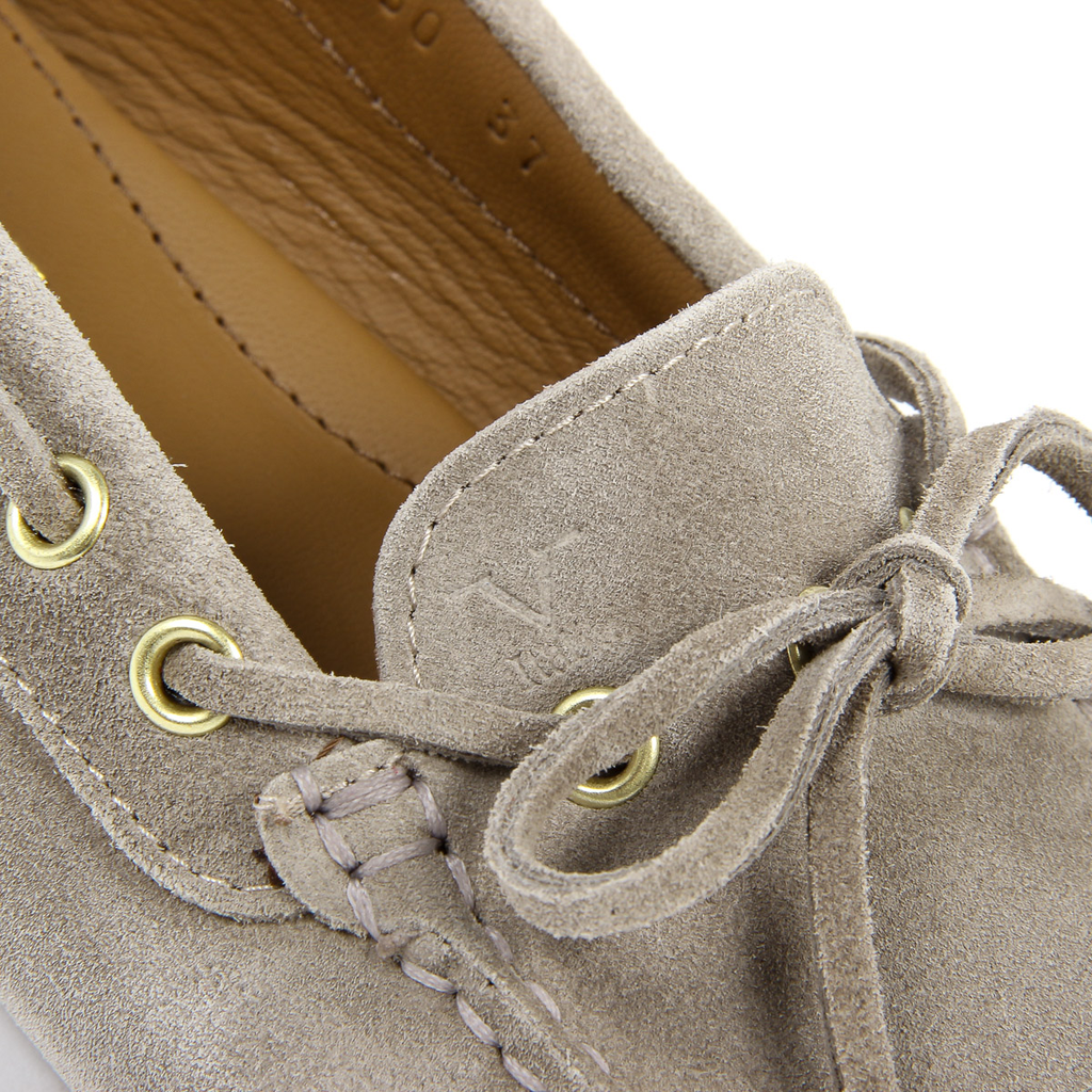 Mocasines V 1969 Italia para mujer, color gris, PISA