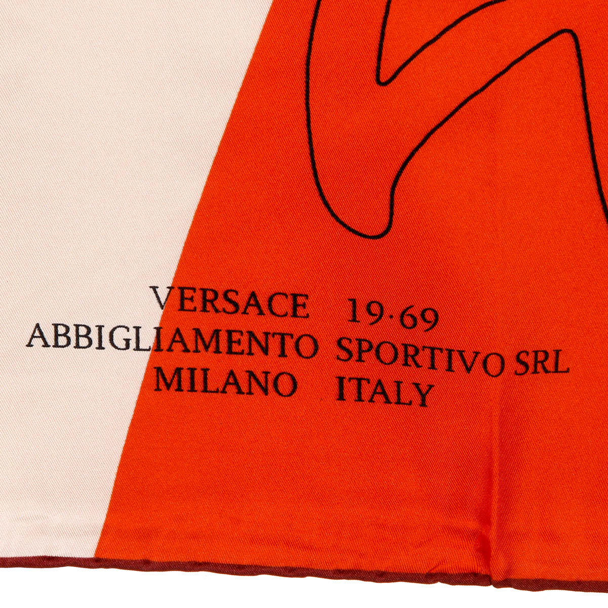 Bufanda de mujer V 1969 Italia
