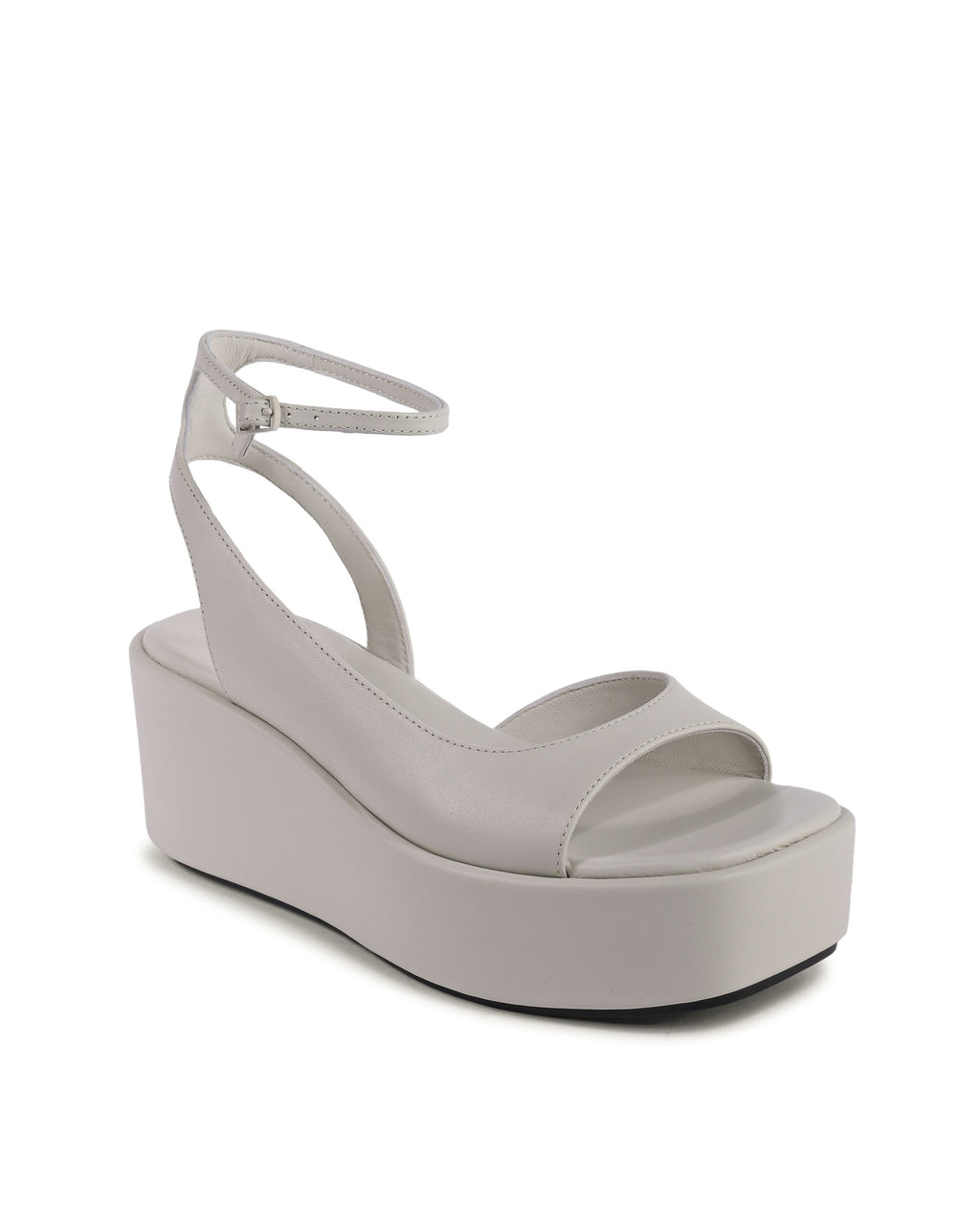Calvin Klein - Sandalias de cuña para mujer, color beige, HW0HW01950ACG