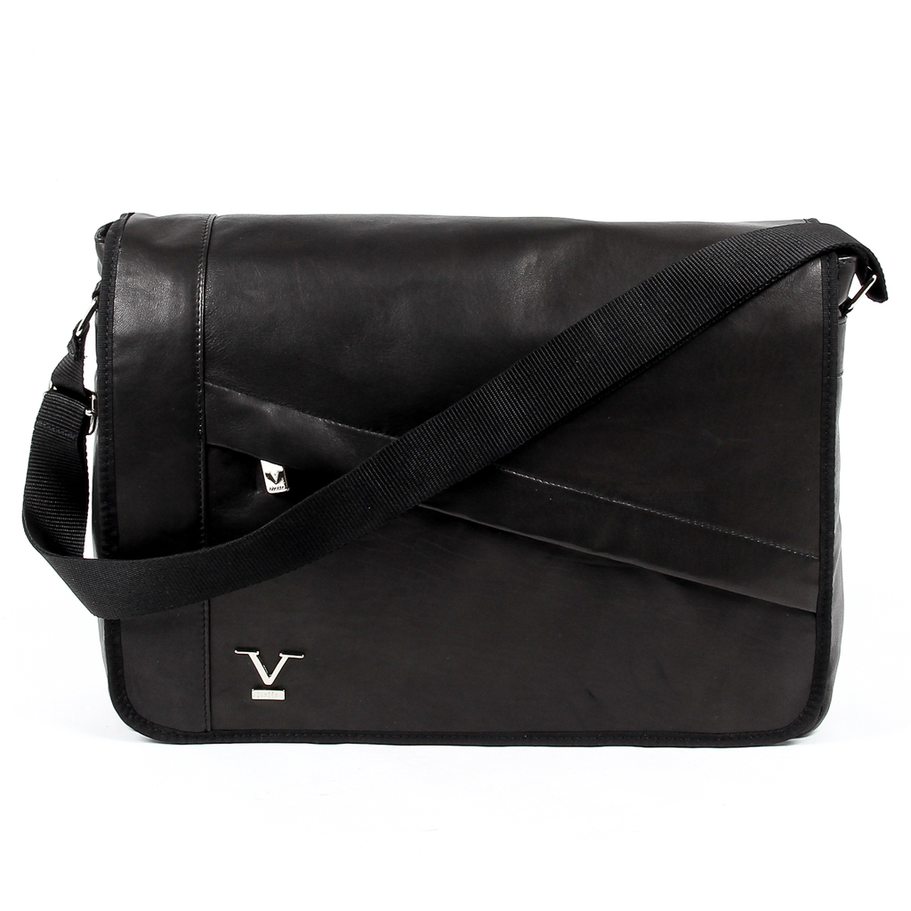 V 1969 Italia Mens Bag Black MOSCA