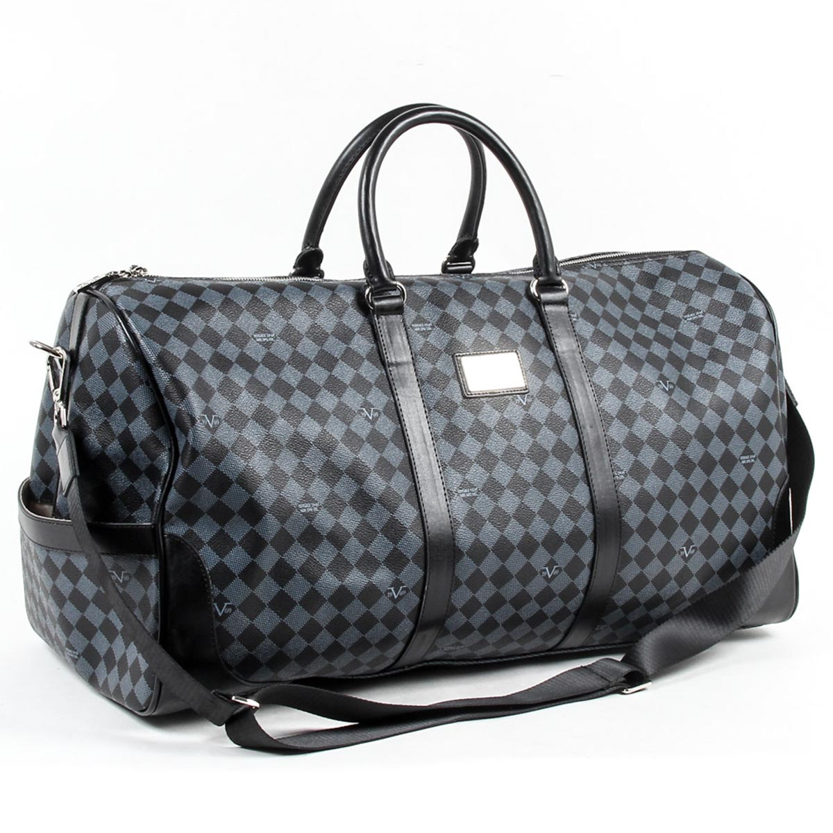 Bolso deportivo para hombre V 1969 Italia V1969018 GRIS NEGRO