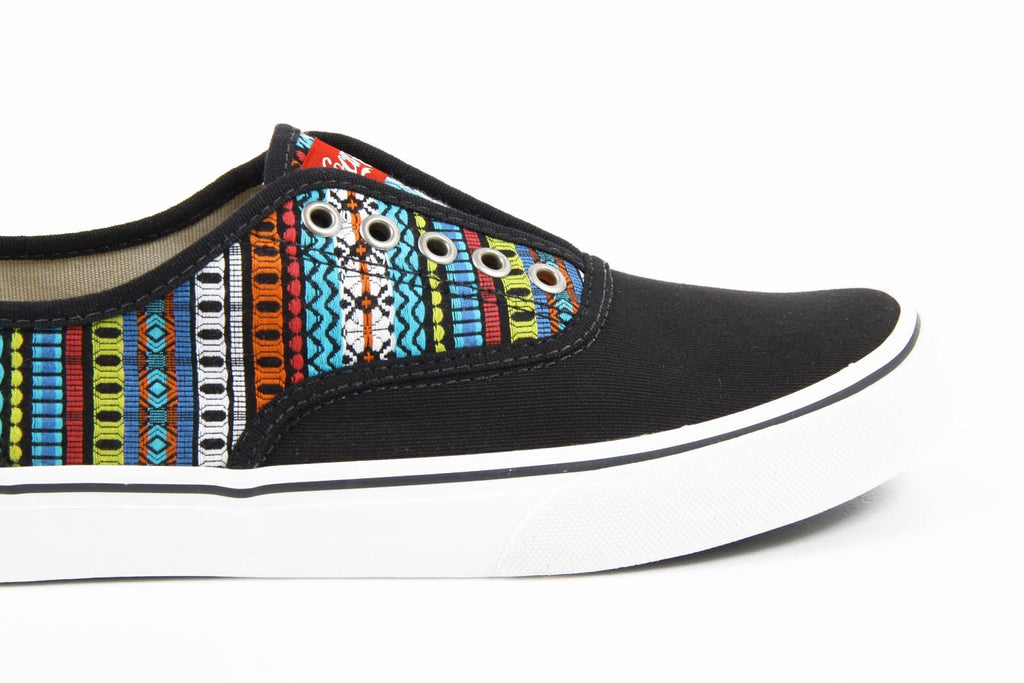 Zapatillas de mujer Coca Cola CCA0713 KICK ETNIC NEGRO