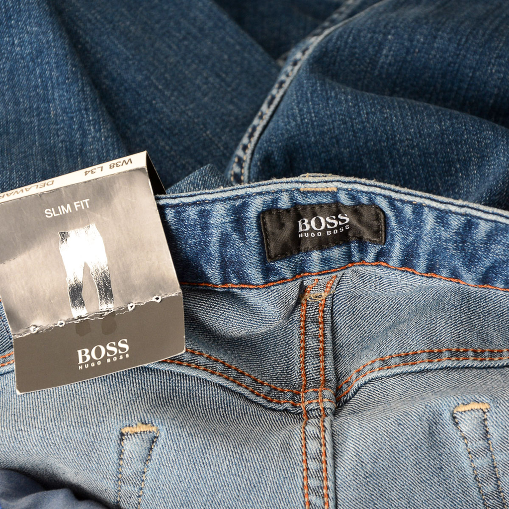 Vaqueros Hugo Boss para hombre azules DELAWARE