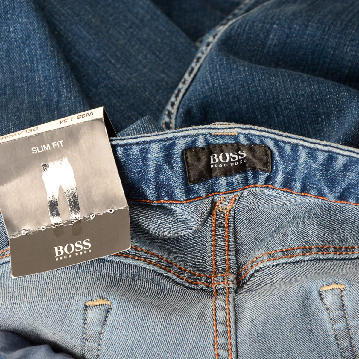 Vaqueros Hugo Boss para hombre azules DELAWARE