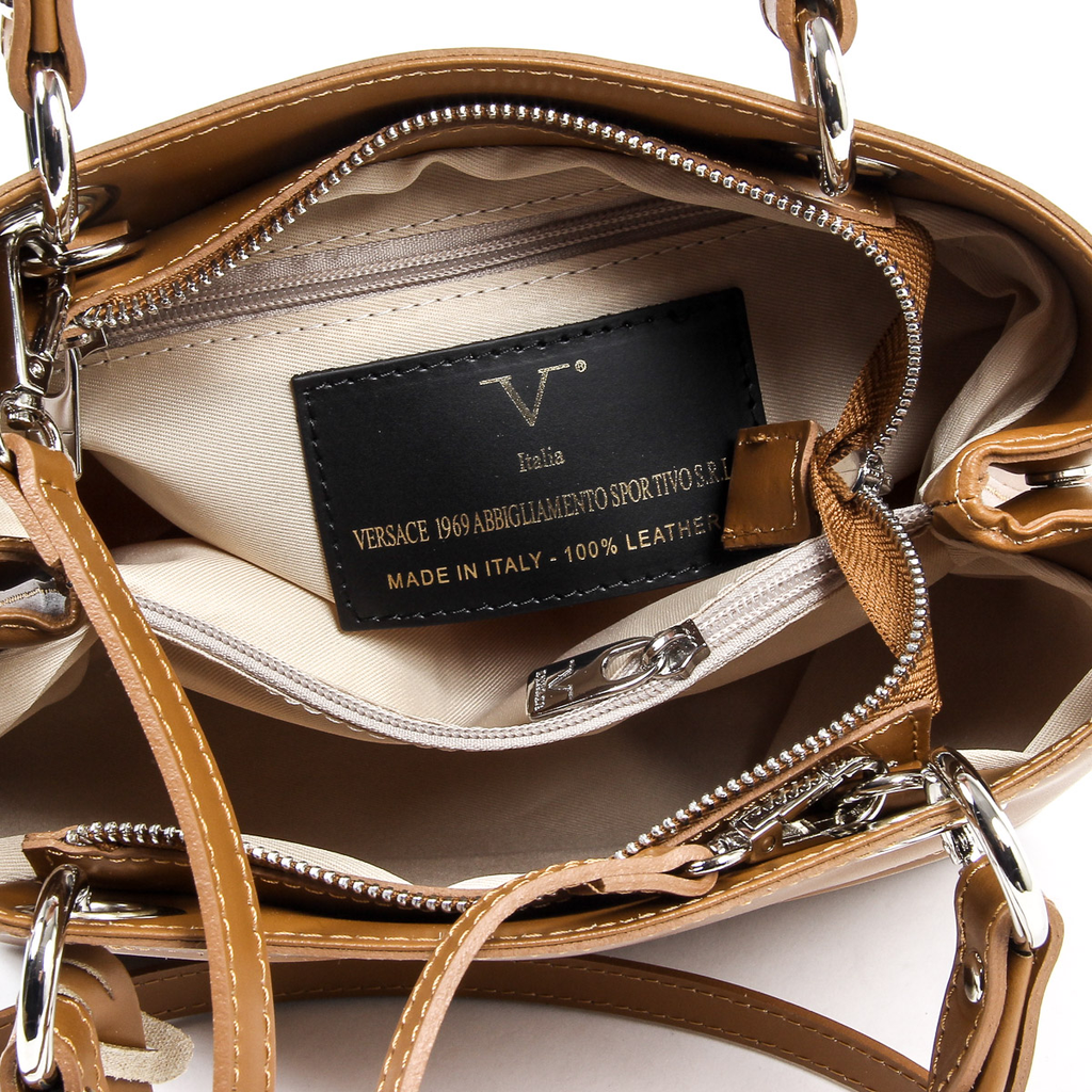 V 1969 Italia Bolso de Mujer V004-S RUGA CUOIO