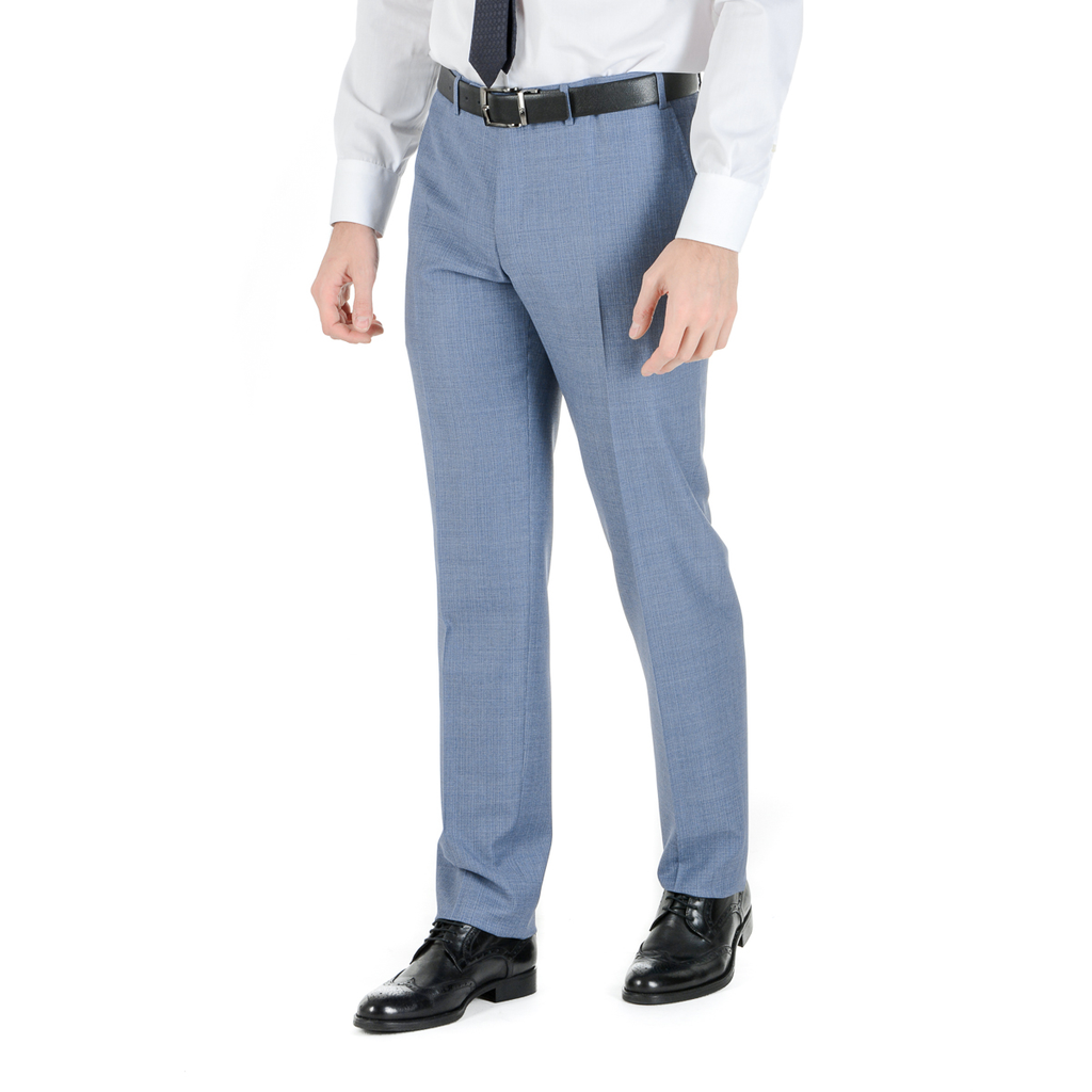 Canali Mens Suit Long Sleeves Light Blue
