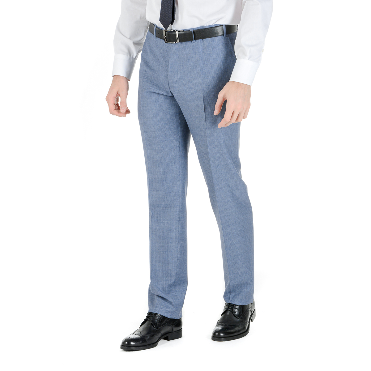 Canali Mens Suit Long Sleeves Light Blue