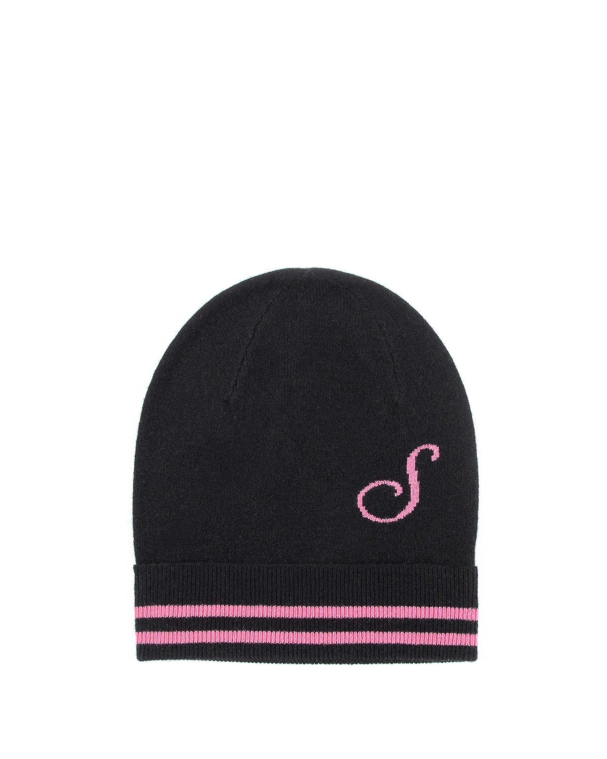 Gorro con monograma de Dee Ocleppo BRUNTSFIELD BLACK S