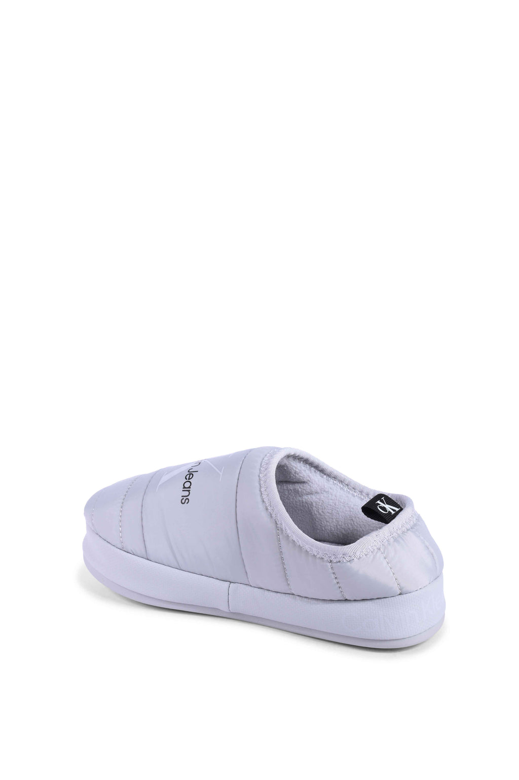 Pantuflas Calvin Klein para mujer, color gris, YW0YW007470IU