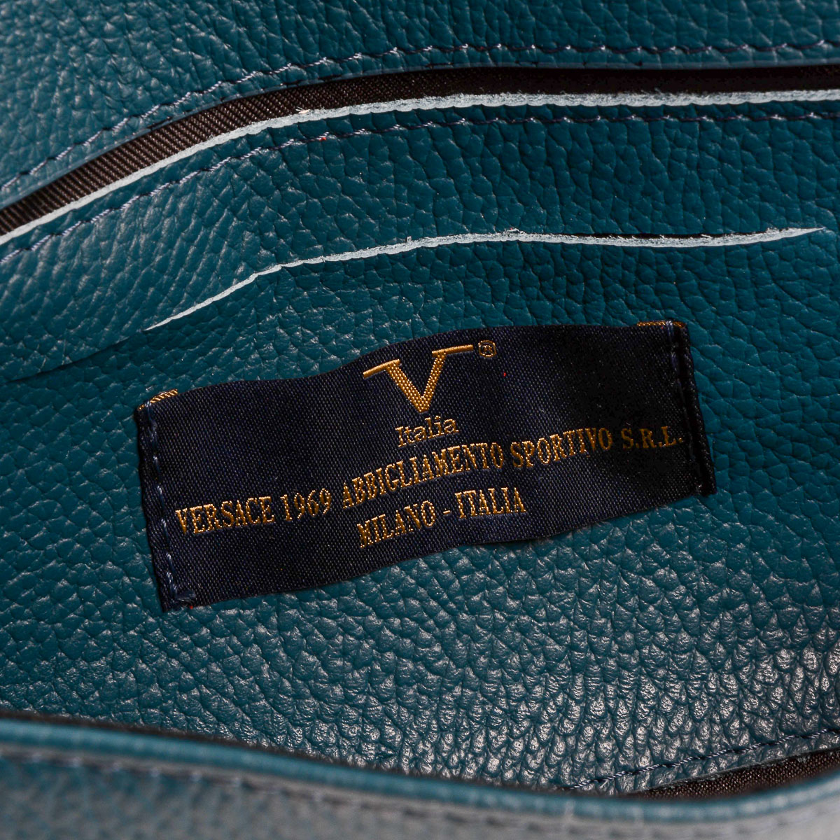 V 1969 Italia Womens Handbag Blue ROMA
