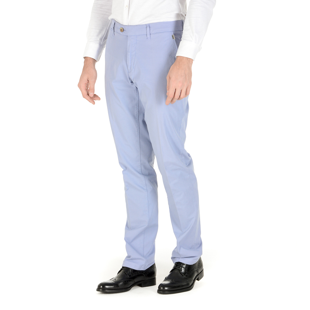 Pantalones Corneliani para hombre azul claro