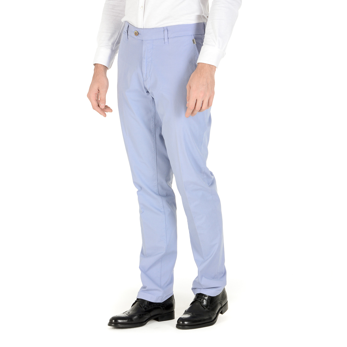 Pantalones Corneliani para hombre azul claro