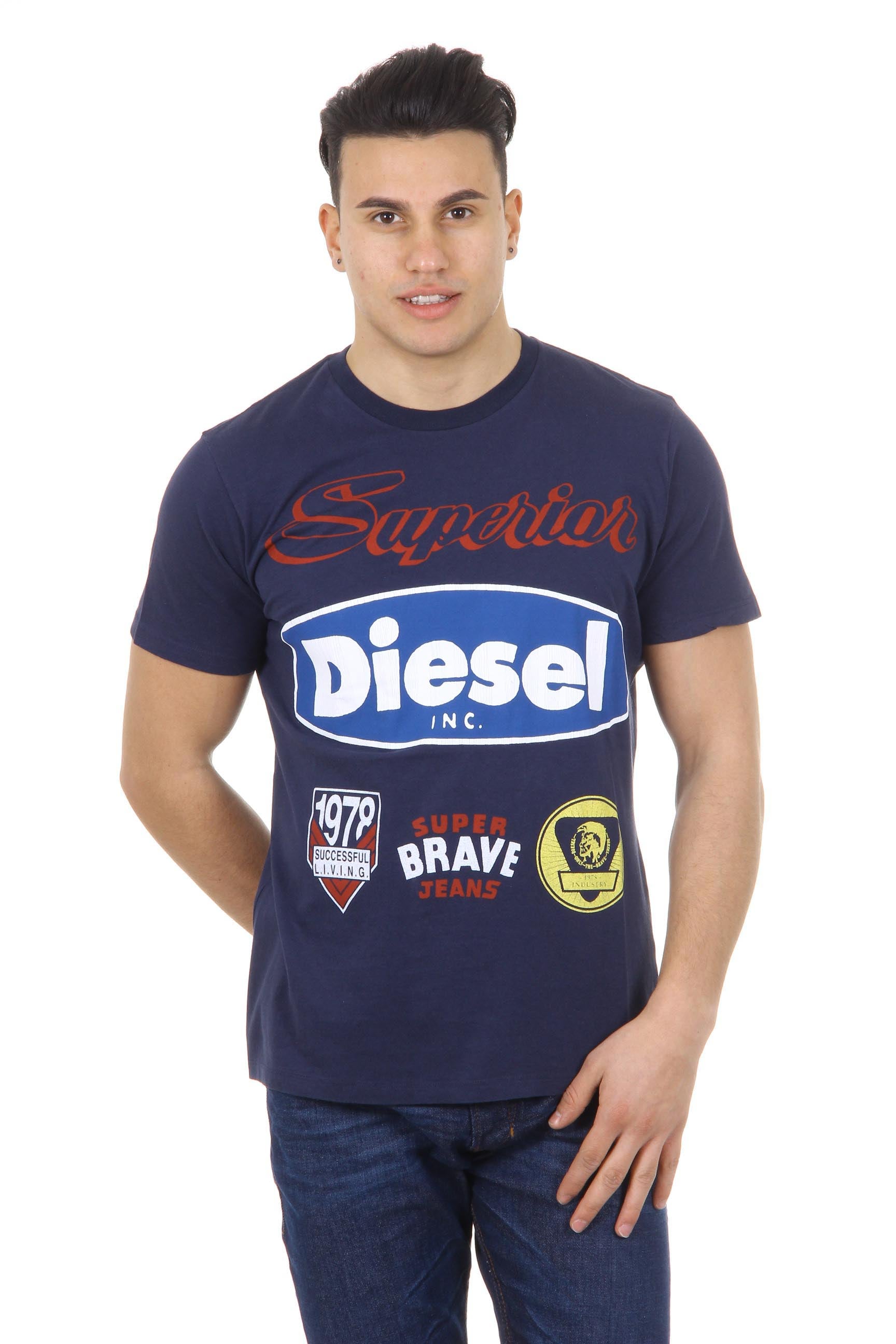 Camiseta Diesel para hombre T-CHRESTOS 00SGF8 0091B 81E