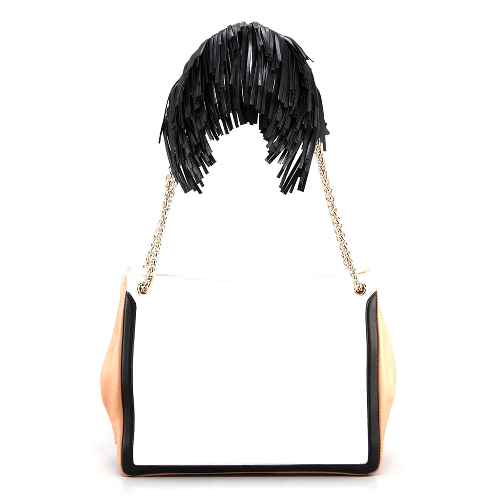 Bolso de mano para mujer Christian Louboutin Artemis Tote Fringe