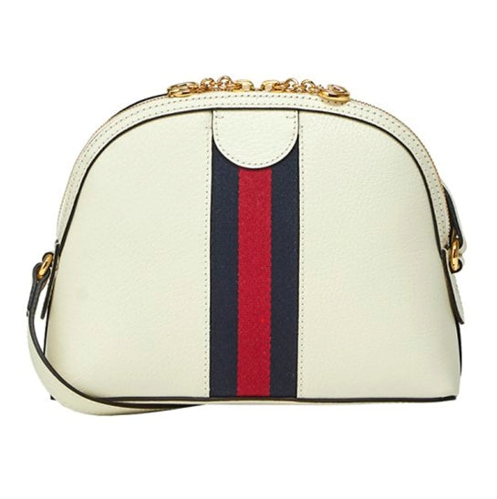 Bolso de hombro Ophidia de piel