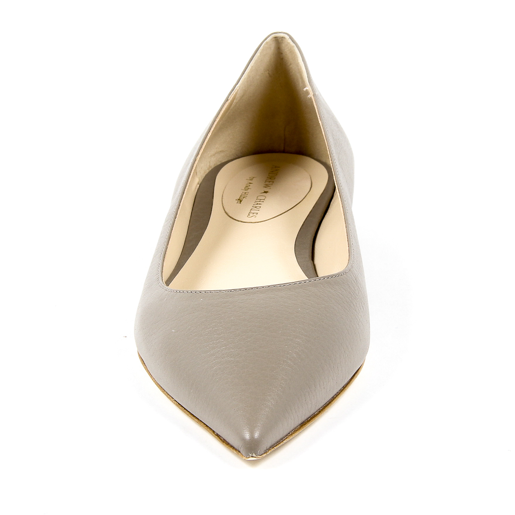 Andrew Charles Womens Ballerina Taupe SONIA