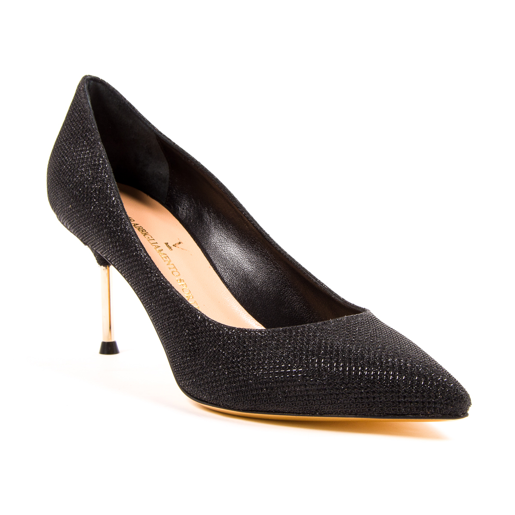 V 1969 Italia Zapatos de salón para mujer negros CRICKET