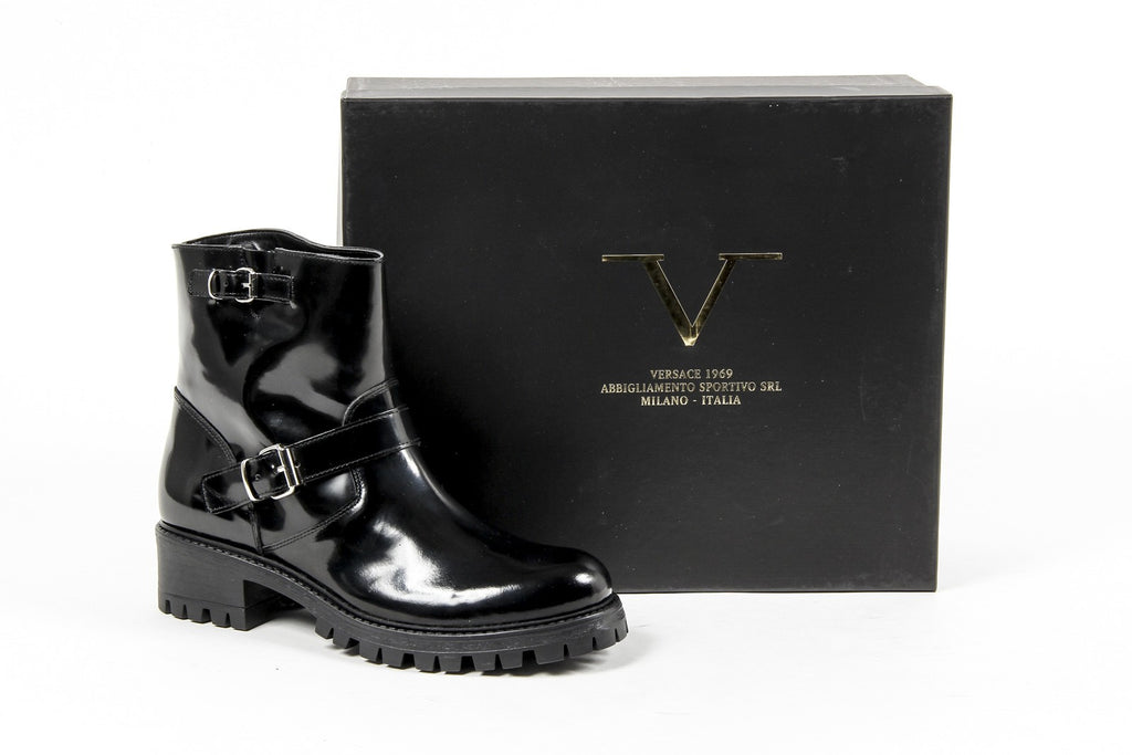 Bota Corta Mujer V 1969 Italia B1441 AMALFI MORBIDO NERO