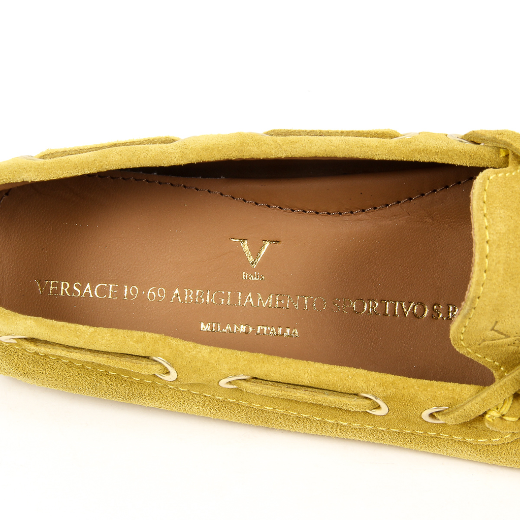 Mocasín para mujer V 1969 Italia amarillo PISA