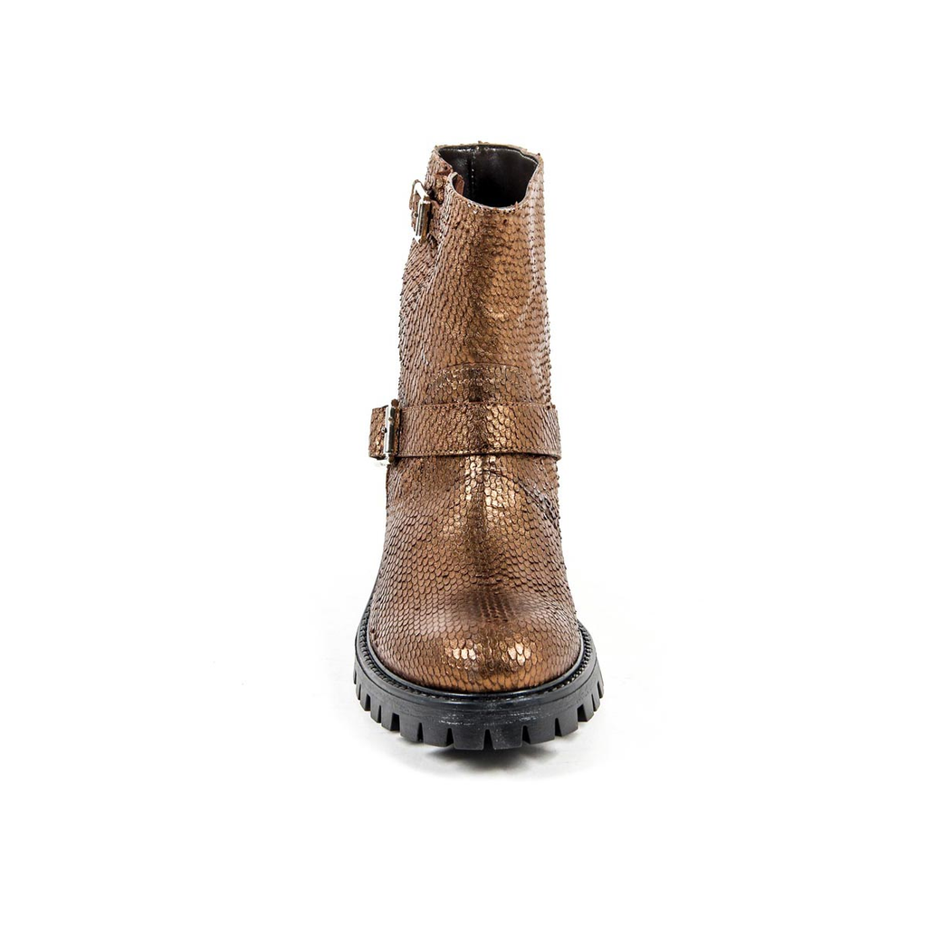 Bota corta para mujer V 1969 Italia B1441 VIPER BRONZO