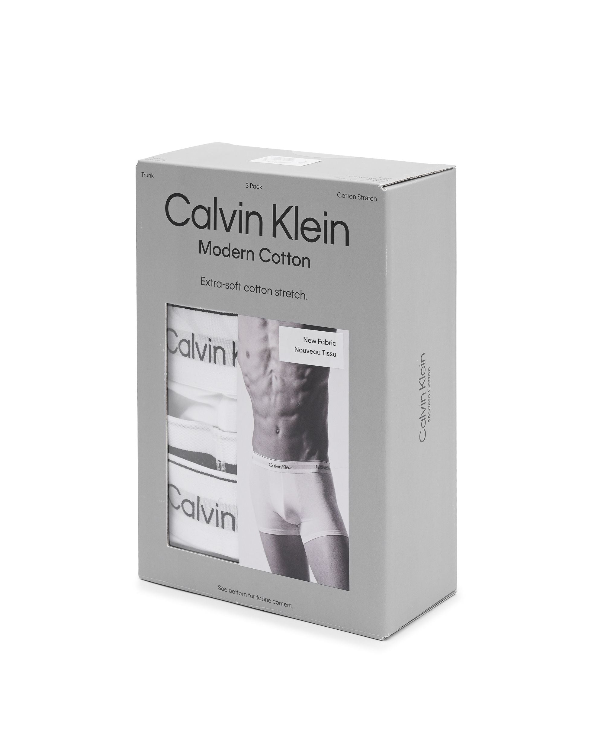 Calvin Klein Men 3 Pack Boxer Trunk 000NB3963A100