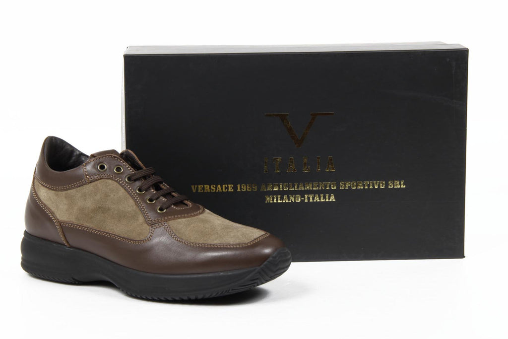 V 1969 Italia zapatillas deportivas para hombre 1010 CAMOSCIO MARRONE