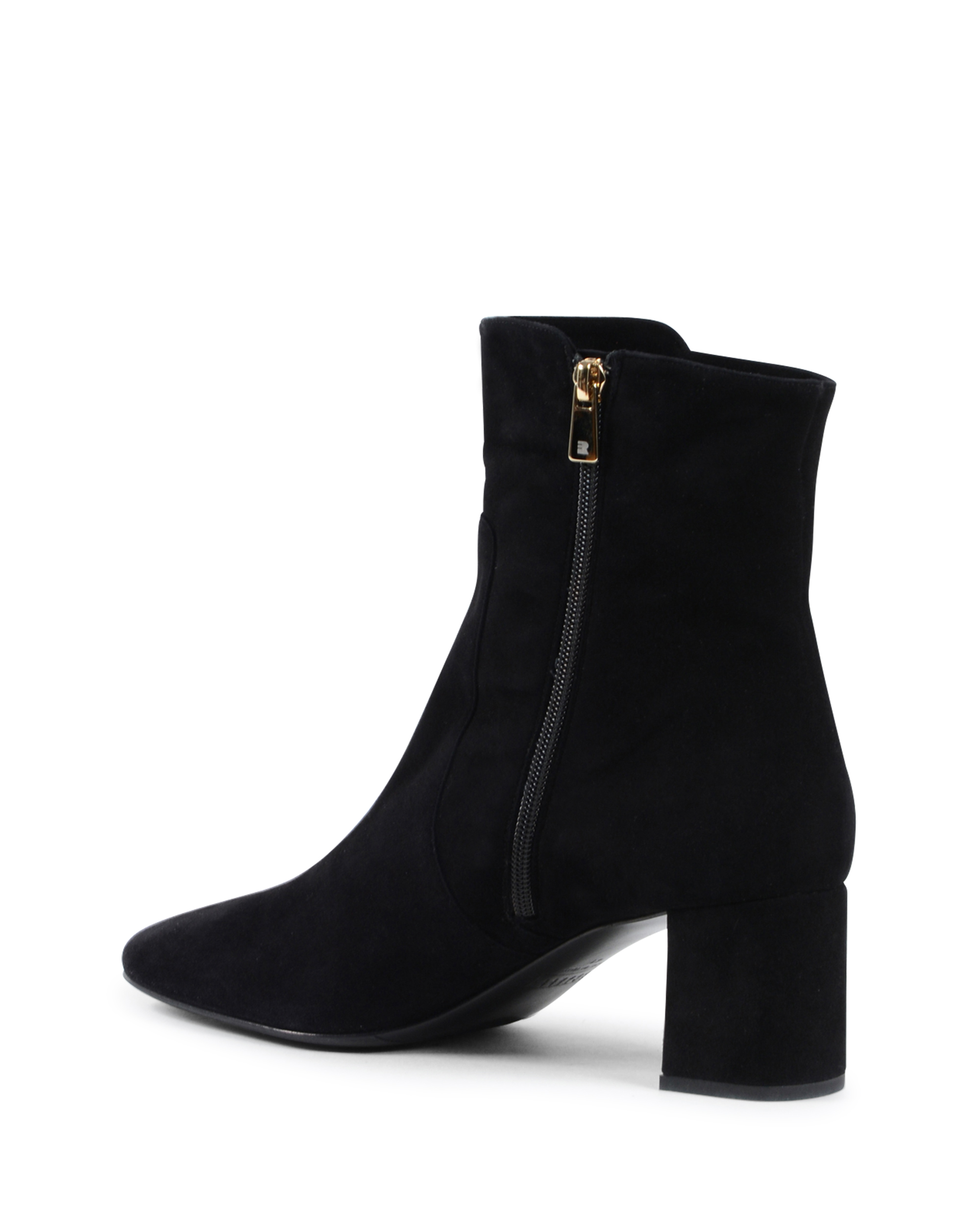 Botín Mujer Fratelli Rossetti Negro 65953 SUEDE NERO