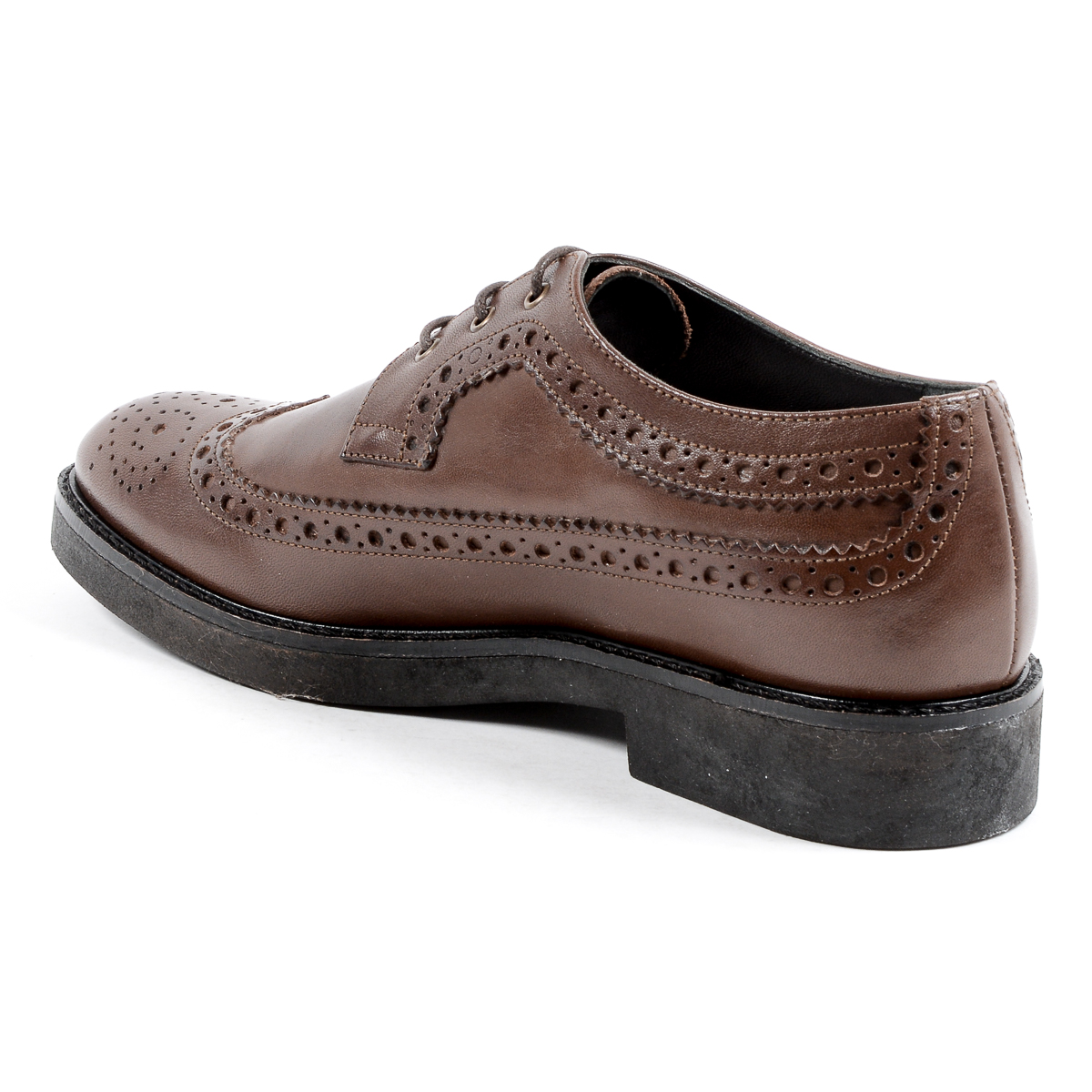 V 1969 Italia Zapato Brogue para Mujer Marrón TRENTO
