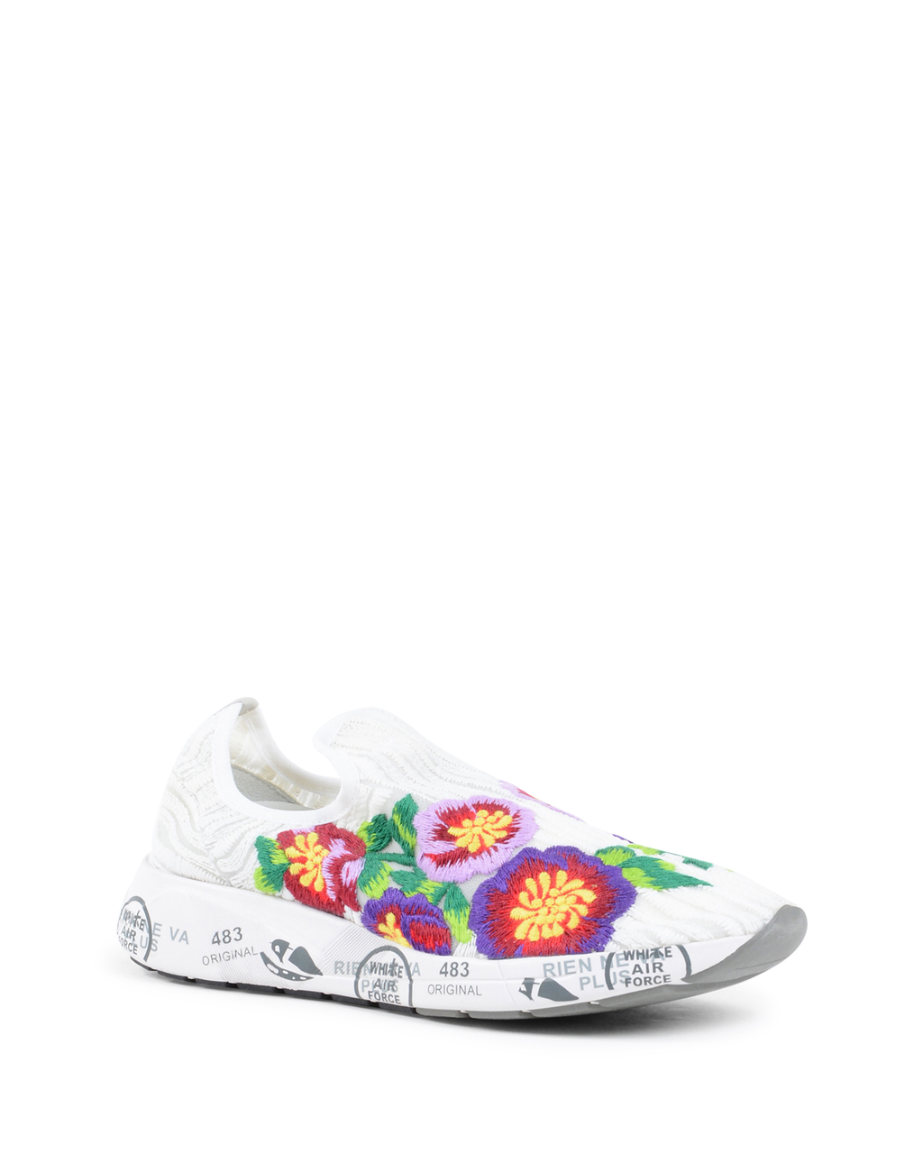 Premiata Womens Slip On Sneaker Multicolor JANEI 3127