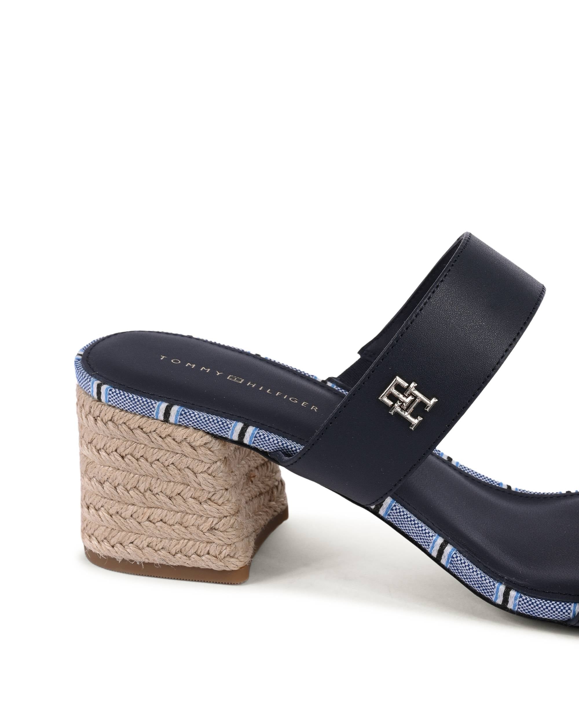 Sandalias Tommy Hilfiger para mujer, color azul, FW0FW077420GZ