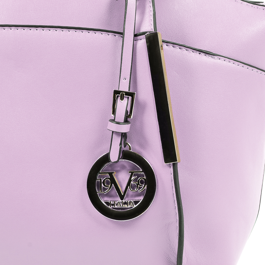 Bolso de mano para mujer V 1969 Italia morado GIULIA