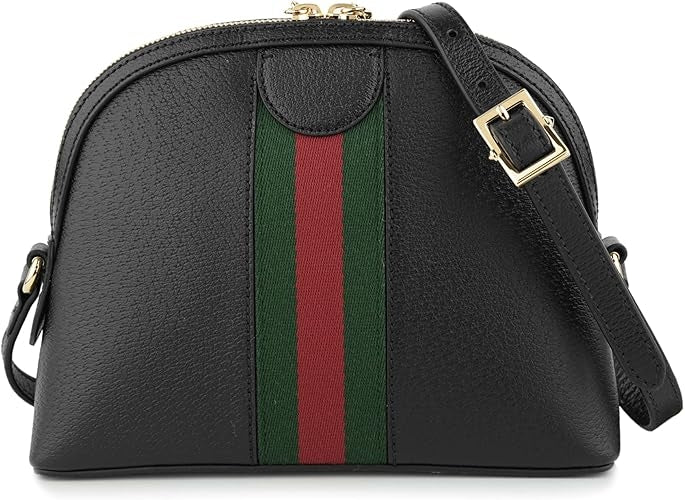 Bolso de hombro Ophidia de piel