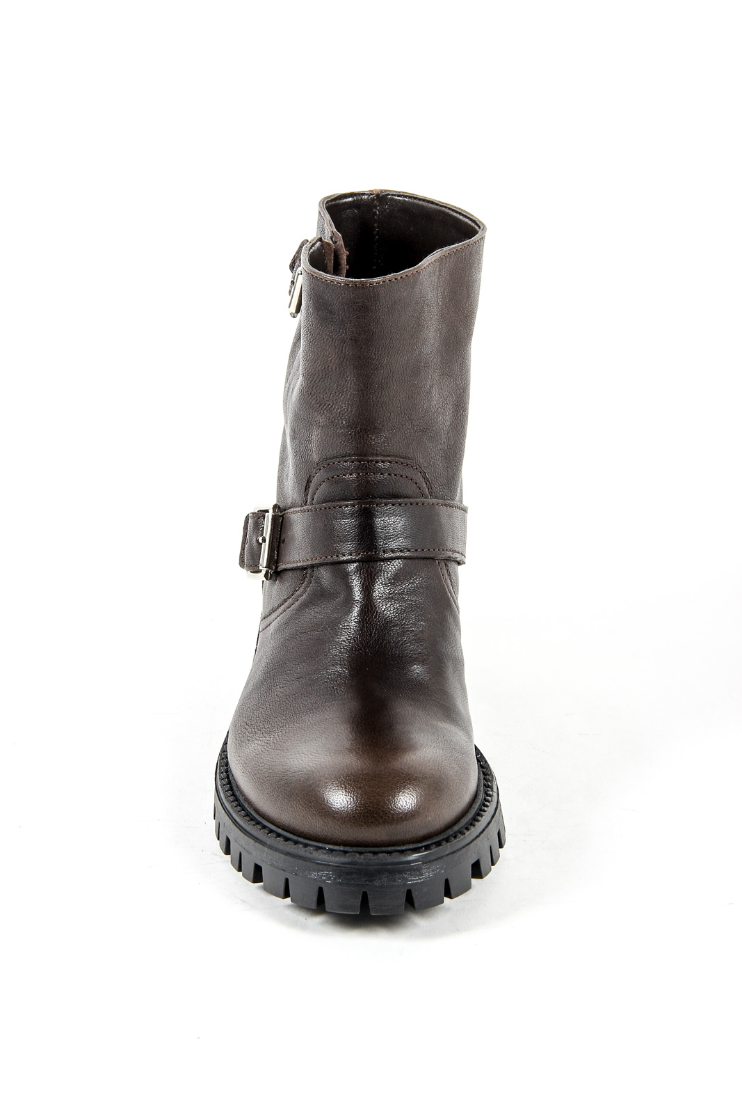 V 1969 Italia Womens Short Boot Brown AMALFI