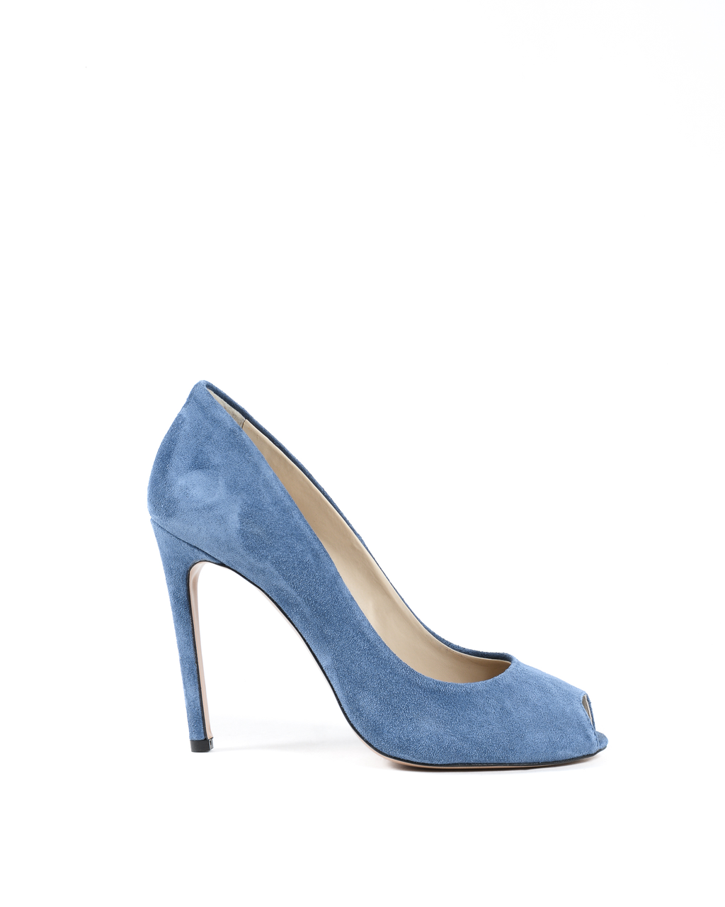 19V69 Italia Zapatos de salón para mujer con punta abierta azul 303 CROSTA BLUE