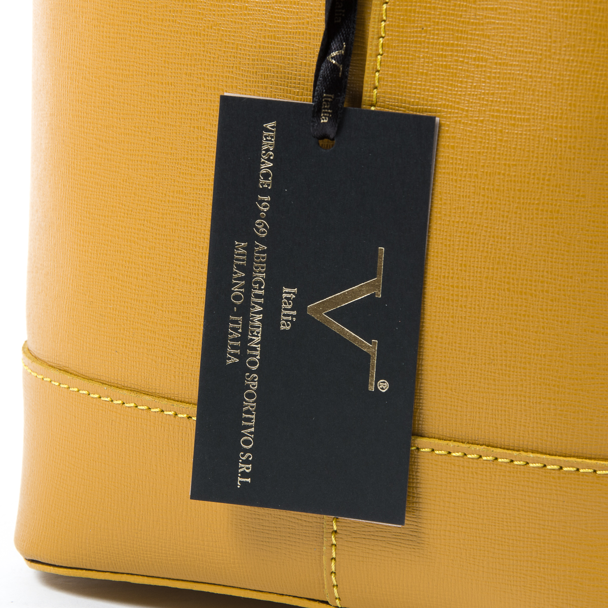 V 1969 Italia Womens Handbag Yellow LINZIE