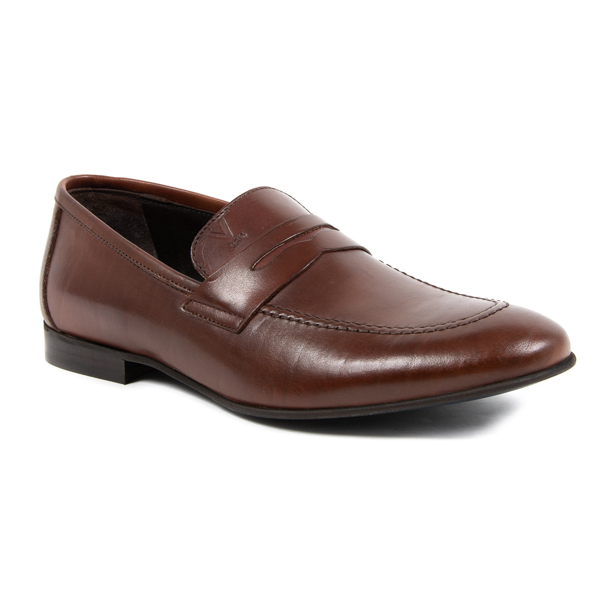 Mocasines V 1969 Italia para hombre, color marrón, ADAM
