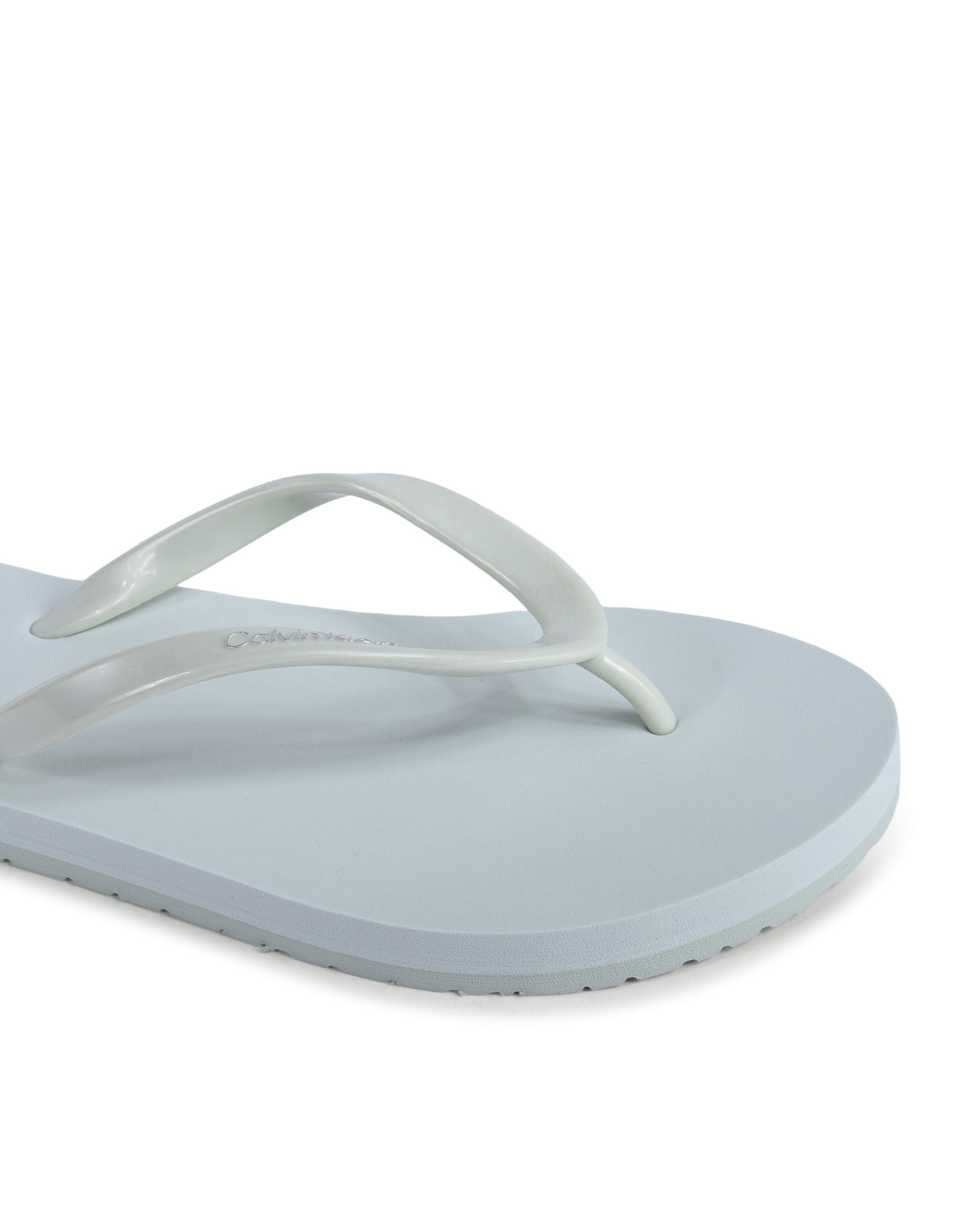 Chanclas Calvin Klein para mujer, color verde, HW0HW02043LIA