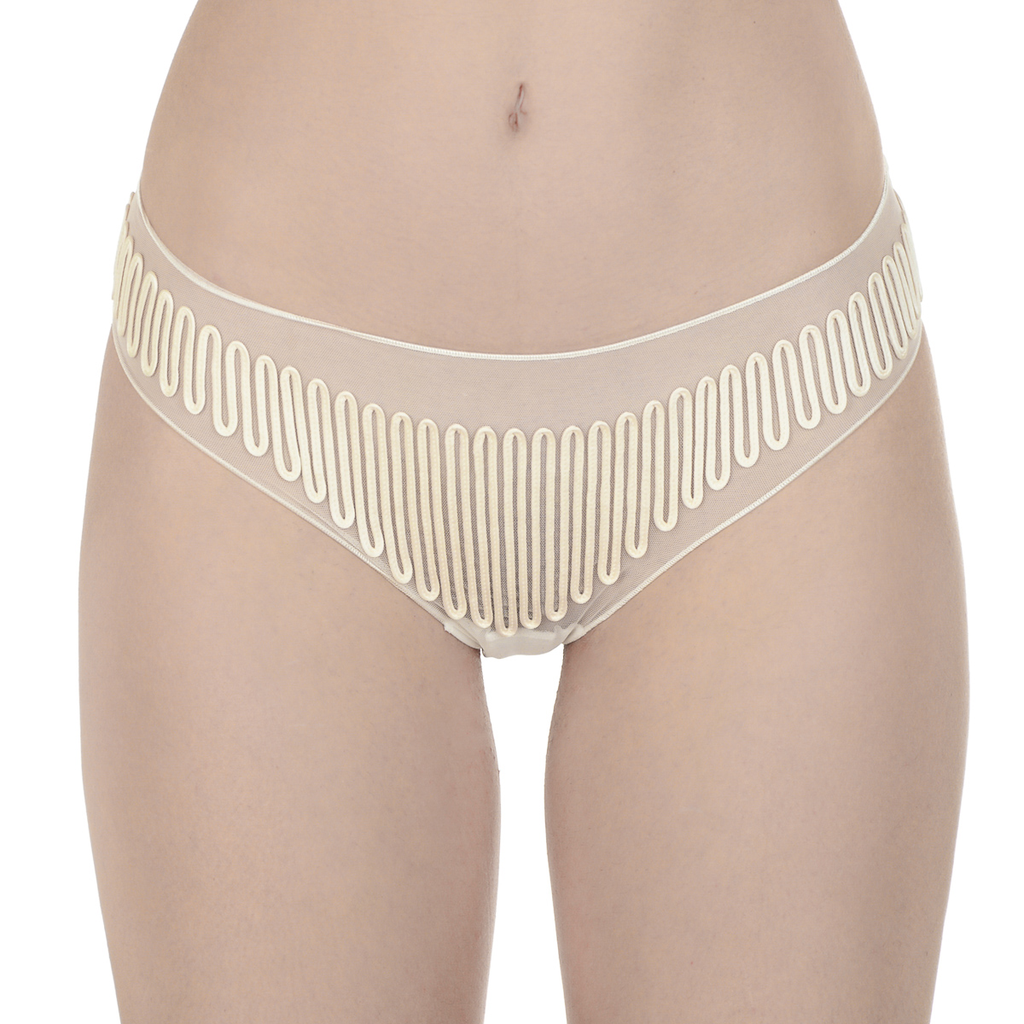 La Perla Top para mujer enagua beige