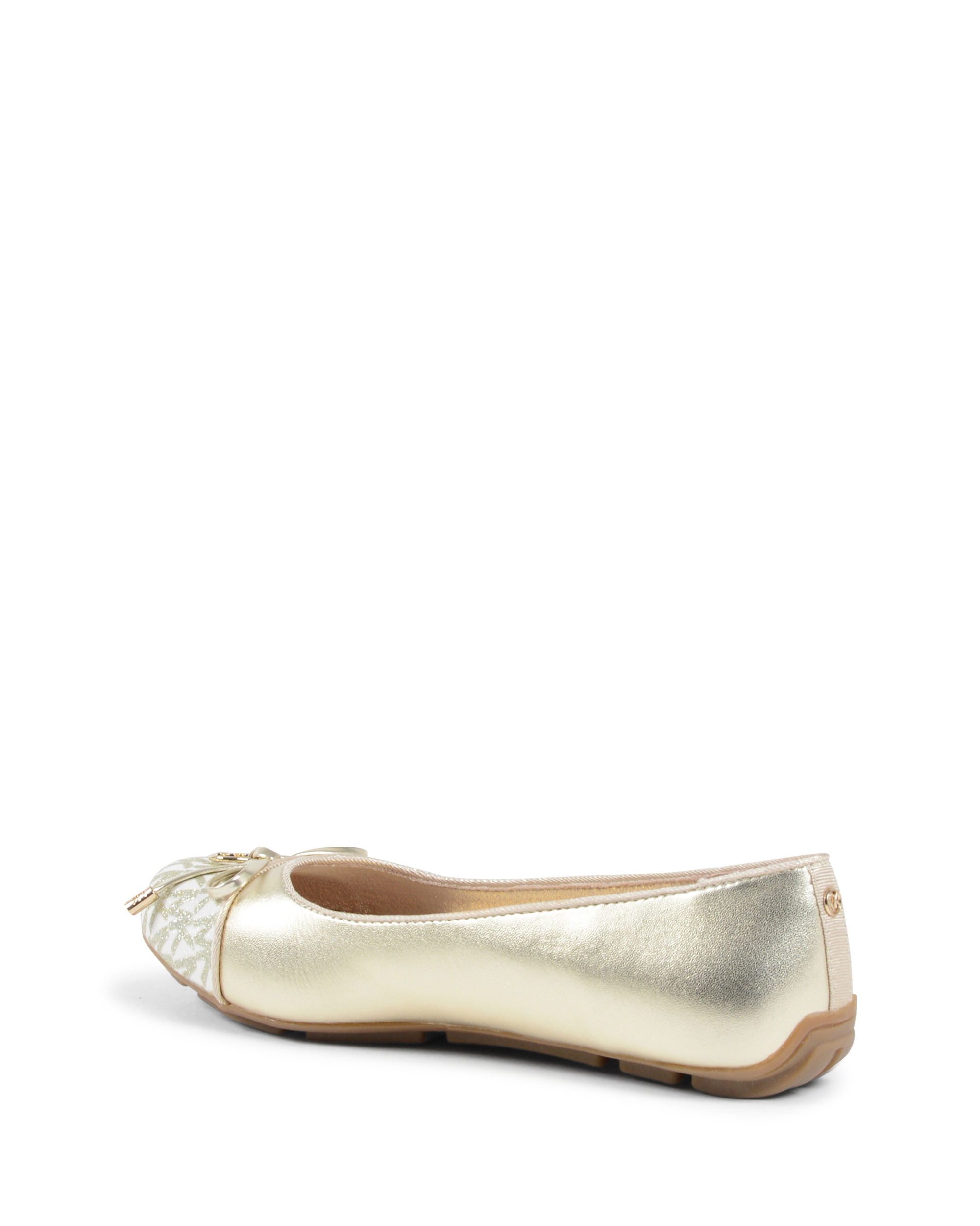 Michael Kors Bailarina para niña dorada ZIA ROVER KERR GOLD