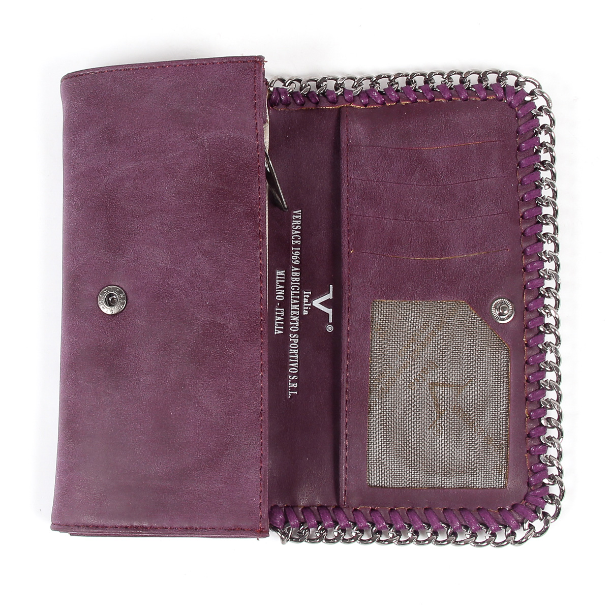 V 1969 Italia Monedero para mujer morado VENUS