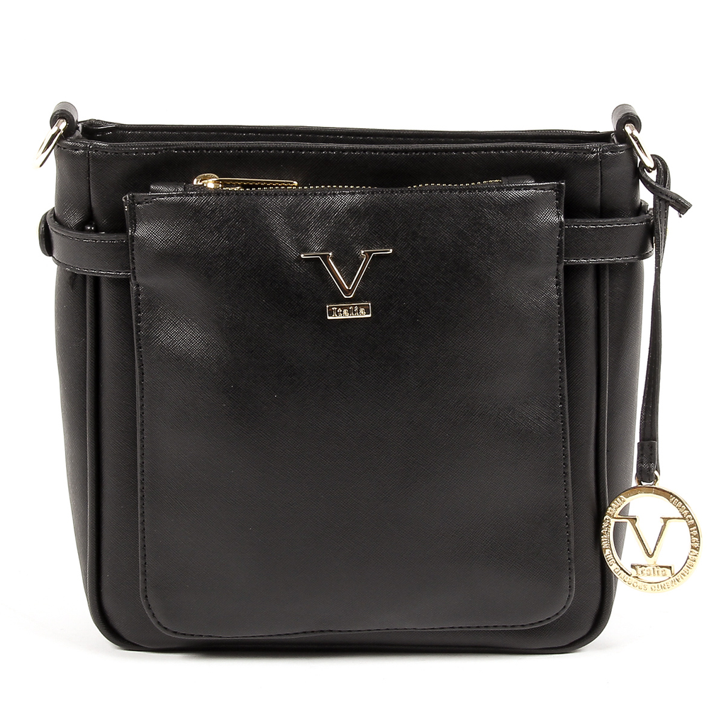 V 1969 Italia Womens Shoulder Bag Black MONICA