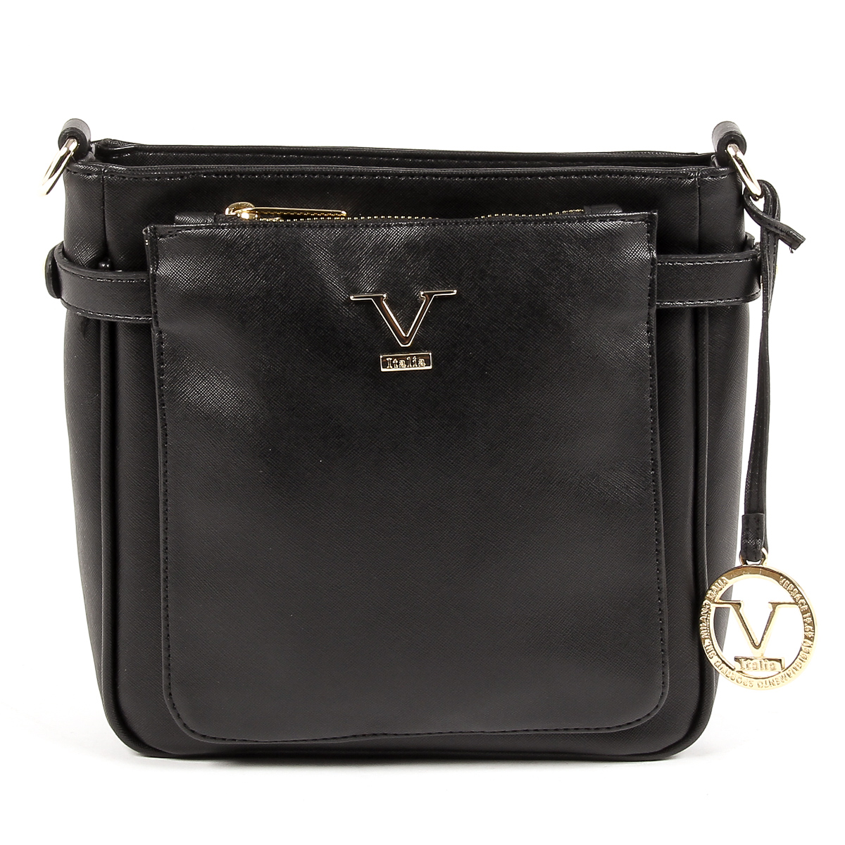 V 1969 Italia Womens Shoulder Bag Black MONICA